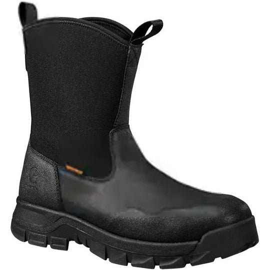 Carhartt Men's Kentwood 9" Steel Toe Waterproof Work Boot -Black- FK9201-M - Overlook Boots