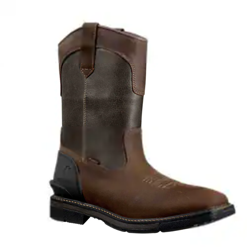 Carhartt Men's Montana 11" Soft Toe Waterproof Work Boot- Brown- FQ1065-M - Overlook Boots