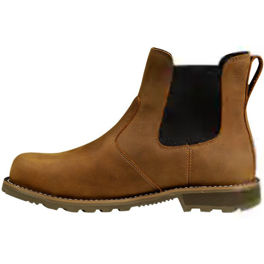 Carhartt Men's Frontier Steel Toe Water Resist Chelsea Boot -Brown- FN5254-M - Overlook Boots