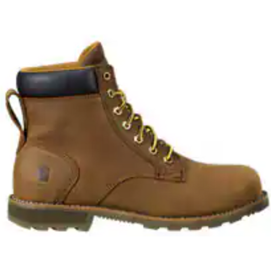 Carhartt Men's Frontier 6" Steel Toe Water Resist Boot -Brown- FN6254-M - Overlook Boots