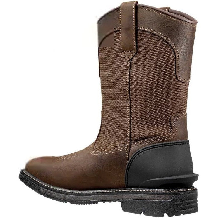 Carhartt Men's Montana 11" Steel Toe Waterproof Work Boot - Brown - FQ1284-M - Overlook Boots