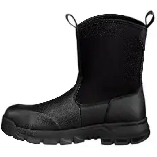 Carhartt Men's Kentwood 9" Steel Toe Waterproof Work Boot -Black- FK9201-M - Overlook Boots