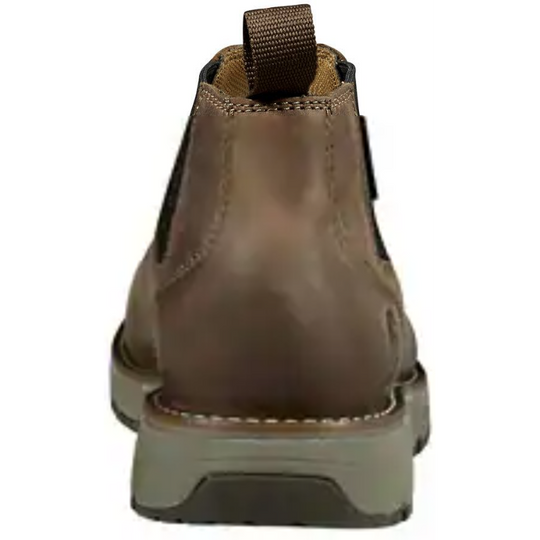 Carhartt Men's Millbrook Steel Toe Romeo Wedge Work Boot -Brown- FM4200-M - Overlook Boots