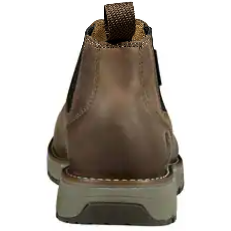 Carhartt Men's Millbrook Steel Toe Romeo Wedge Work Boot -Brown- FM4200-M - Overlook Boots