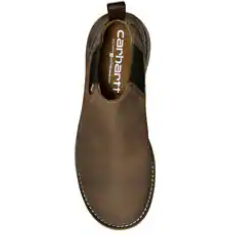 Carhartt Men's Millbrook Steel Toe Romeo Wedge Work Boot -Brown- FM4200-M - Overlook Boots