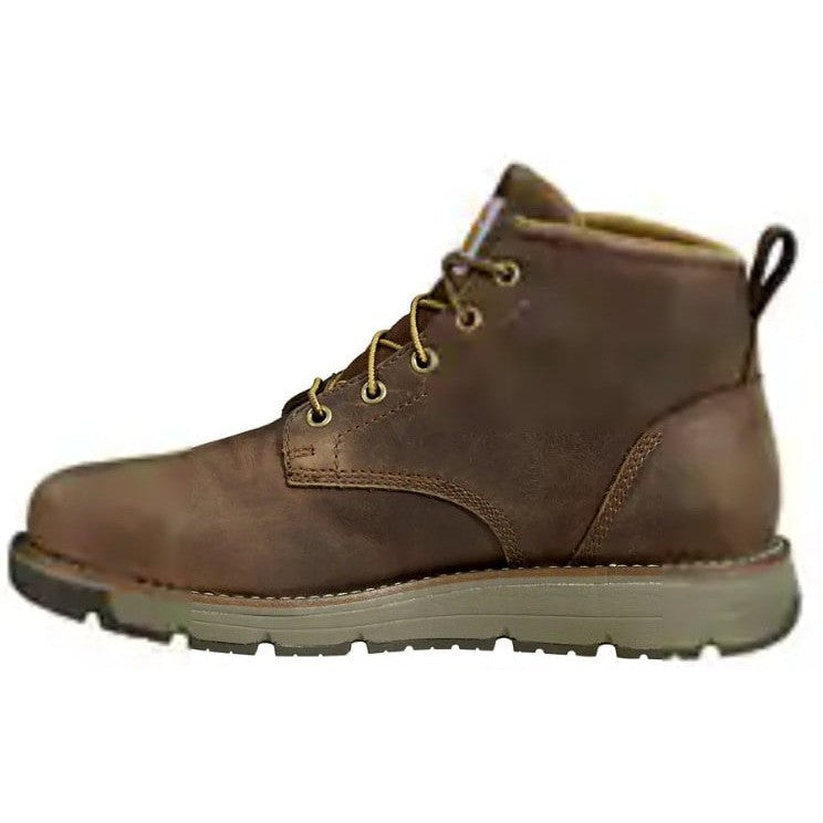 Carhartt Men's Millbrook Soft Toe Waterproof Wedge Work Boot -Brown- FM5004-M - Overlook Boots