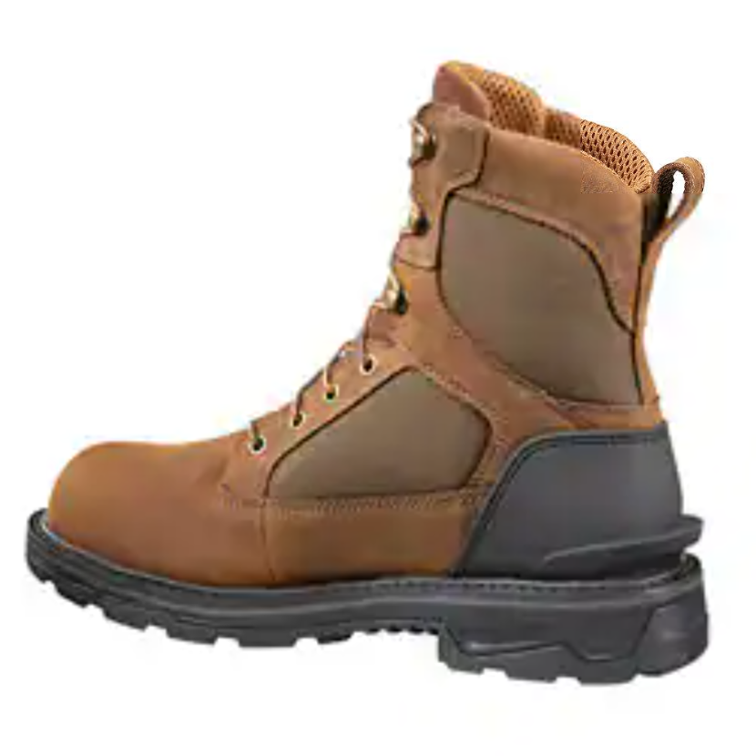 Carhartt Men's Ironwood 8" Alloy Toe Waterproof Work Boot - Brown - FT8500-M - Overlook Boots