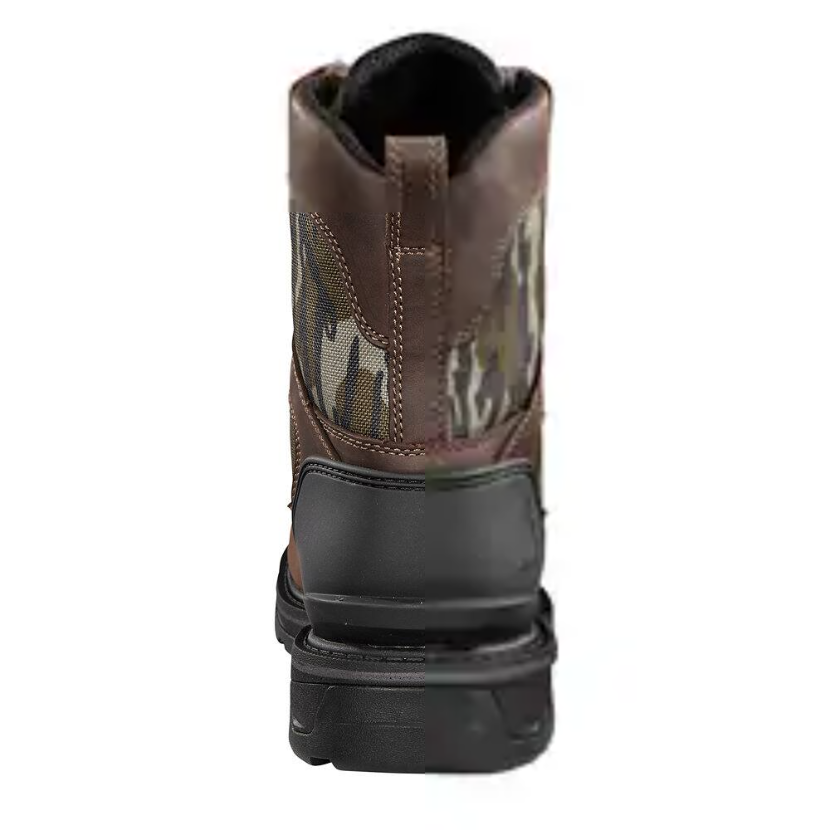 Carhartt Men's Ironwood Camo 8" Soft Toe Waterproof Work Boot -Mossy Oak- FT8002-M - Overlook Boots