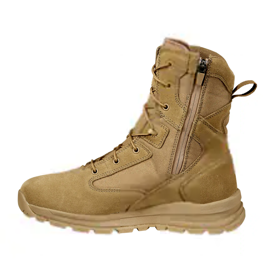 Carhartt Men's Gilmore 8" Soft Toe Waterproof Side Zipper Hiker Boot- Khaki - FH8022 -M - Overlook Boots