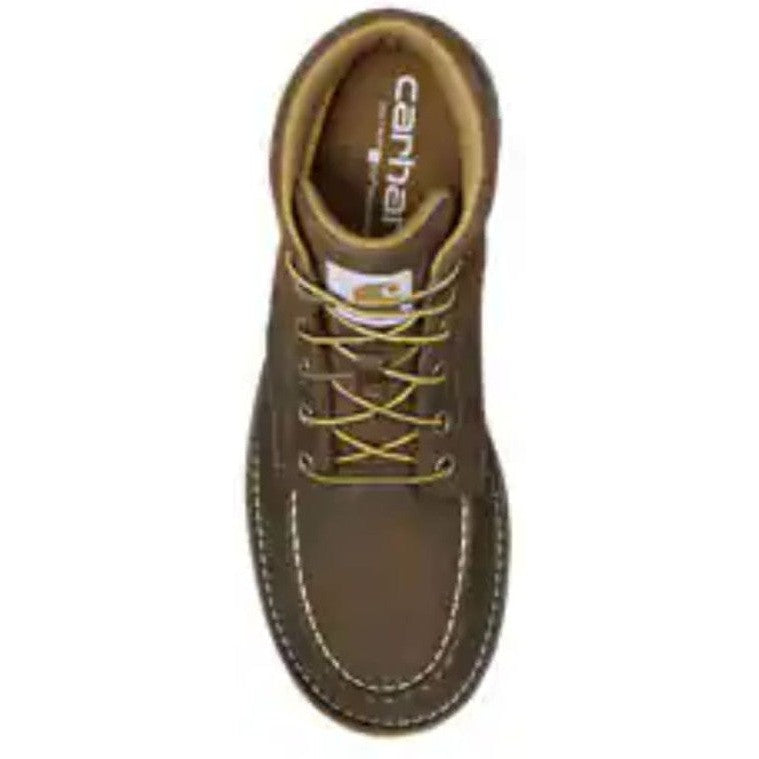 Carhartt Men's Millbrook Steel Toe Wedge Work Boot - Brown - FM5210-M - Overlook Boots