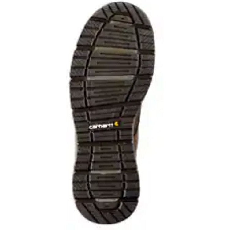 Carhartt Men's Millbrook 4" Soft Toe Waterproof Wedge Work Boot- Brown- FM4000-M - Overlook Boots