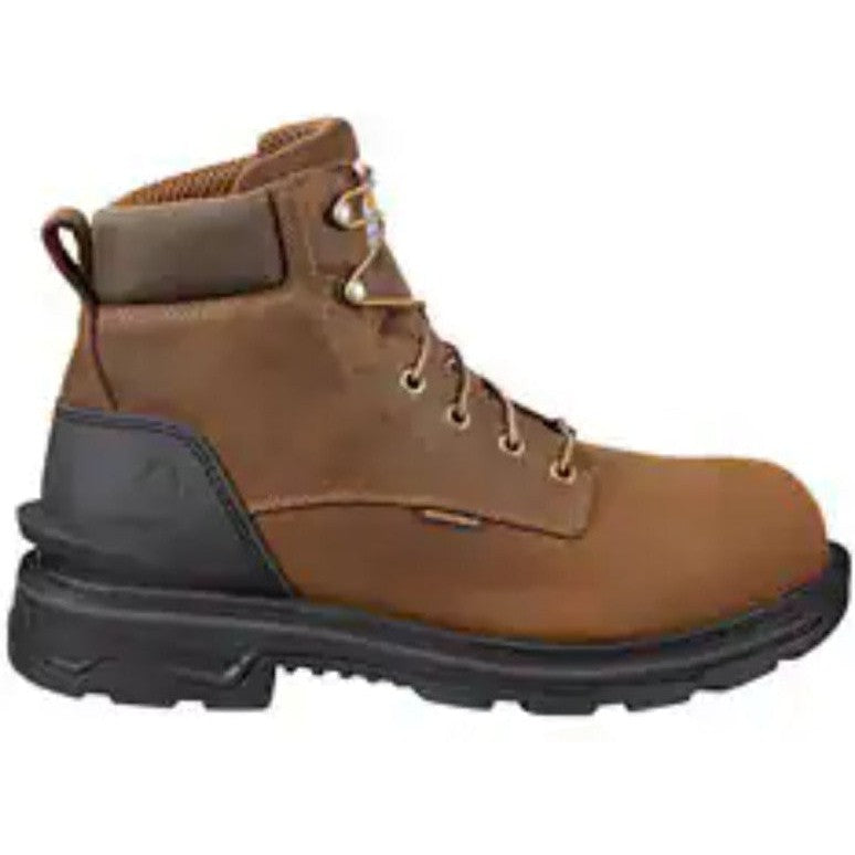 Carhartt Men's Ironwood 6" Alloy Toe Waterproof Work Boot - Brown - FT6500-M - Overlook Boots