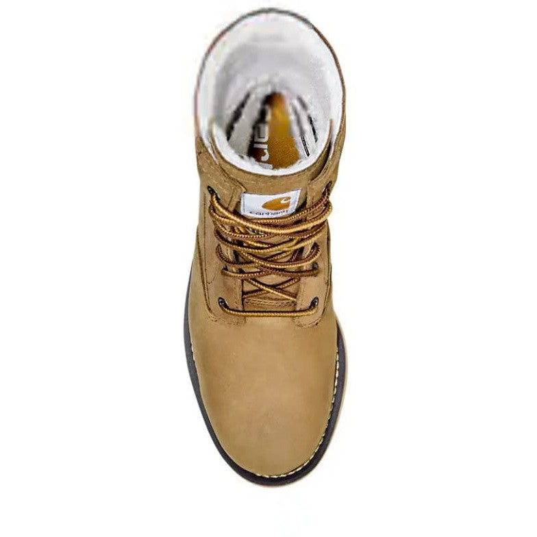 Carhartt Women's Fold Down 8" Waterproof Wedge Winter Boot -Hickory- FW8069-W - Overlook Boots