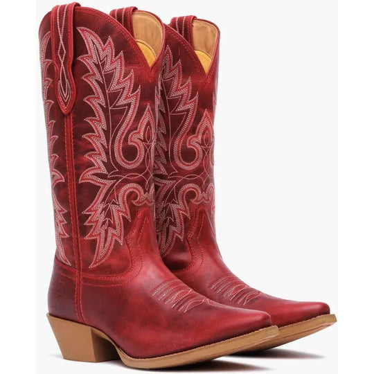 Durango Women's Shyloh 13" Soft Toe Western Work Boot- Brown- DRD0506 - Overlook Boots