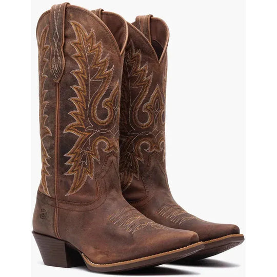 Durango Women's Shyloh 13" Soft Toe Western Work Boot- Brown- DRD0507 - Overlook Boots