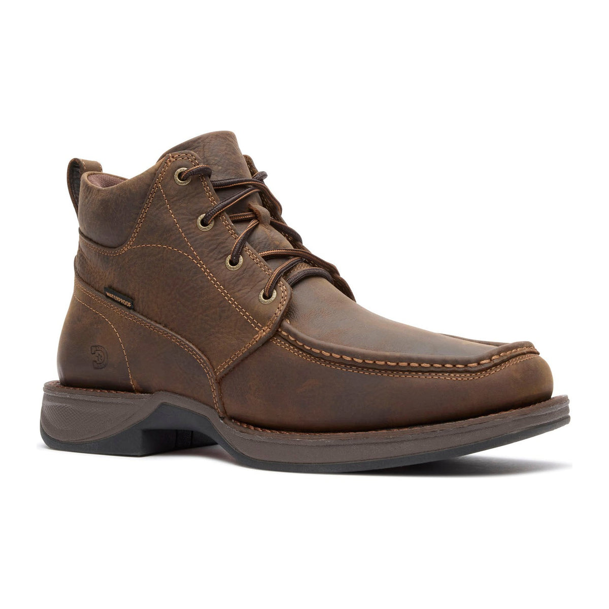 Durango Men's Red Dirt Rebel Ultra-Lite 5.5" Soft Toe Waterproof Chukka Boot - Dark Earth - DDB0544 7 / Medium / Dark Earth - Overlook Boots