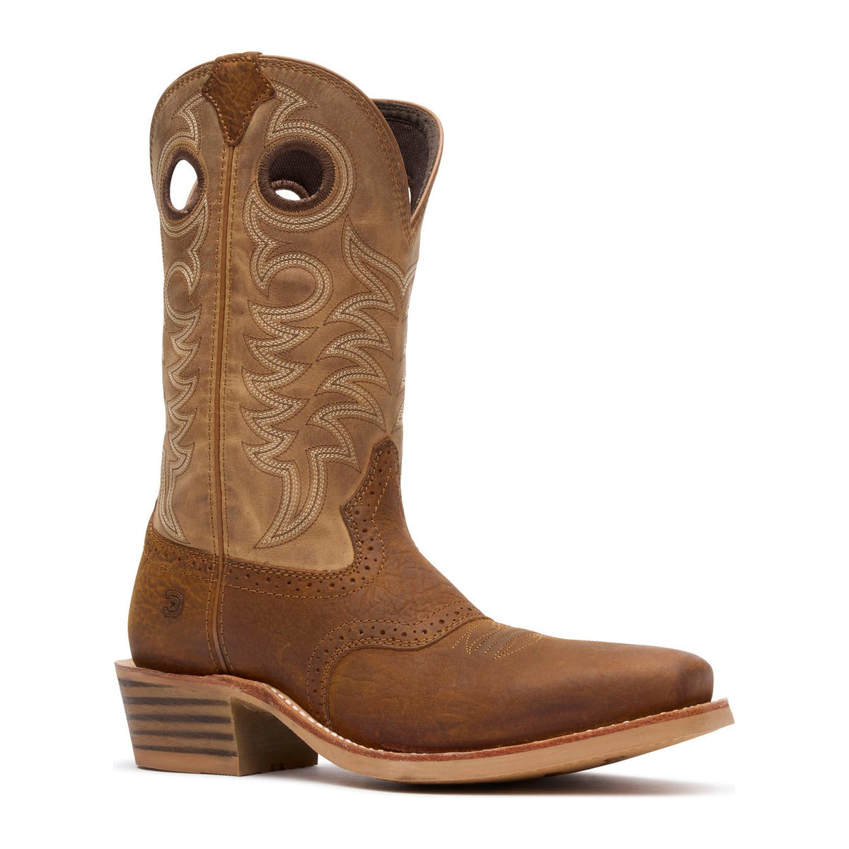 Durango Men's Rebel Pro Roughstock 12" Narrow Square Toe Western Boot - Adobe Brown/Sandstone - DDB0552 7 / Medium / Adobe Brown/Sandstone - Overlook Boots