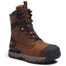 Timberland Pro Men's Boondock Ultralight 8" Comp Toe Waterproof Work Boot - Brown - TB0A646FEM4 7 / Medium / Brown - Overlook Boots
