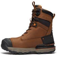 Timberland Pro Men's Boondock Ultralight 8" Comp Toe WP Work Boot - Brown - TB0A648YEM8 - Overlook Boots