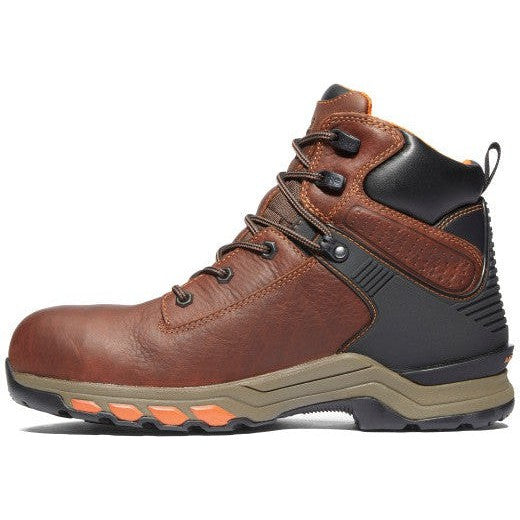 Timberland Pro Men's Hypercharge 6" Composite Toe Waterproof Work Boot- Brown- TB1A1Q54214 - Overlook Boots