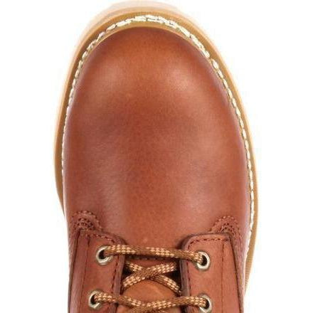 Georgia Men's 8" Wedge Steel Toe Work Boot - Brown - G8342 - Overlook Boots