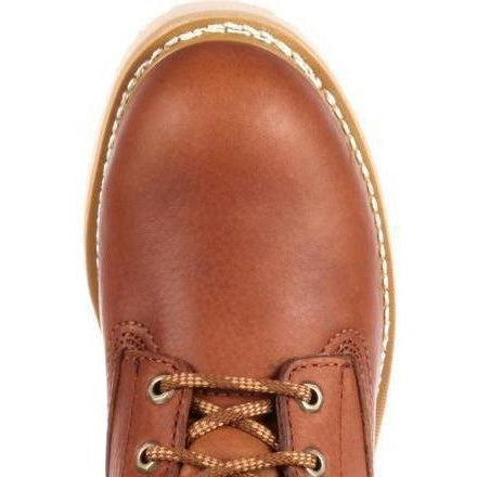 Georgia Men's 8" Wedge Work Boot - Tobacco - G8152 - Overlook Boots