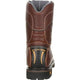 Georgia Men's Amped Lightweight 9" Logger Low Heel Waterproof Work Boot - Brown - GB00237 - Overlook Boots