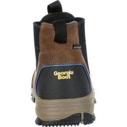 Georgia Men's Blue Collar Chelsea Waterproof Work Romeo Boot - GB00106 - Overlook Boots
