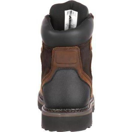 Georgia Men's Brookville 6" Waterproof Work Boot - Brown - G7134 - Overlook Boots