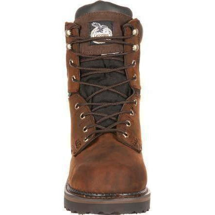 Georgia Men's Brookville 8" Waterproof Work Boot - Brown - G9134 - Overlook Boots