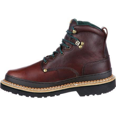 Georgia Men's Giant 6" Steel Toe Work Boot - Brown - G6374 - Overlook Boots