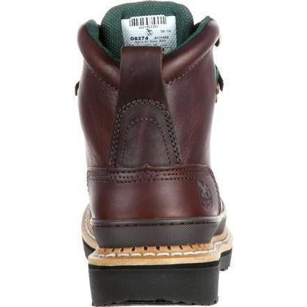 Georgia Men's Giant 6" Work Boot - Brown - G6274 - Overlook Boots