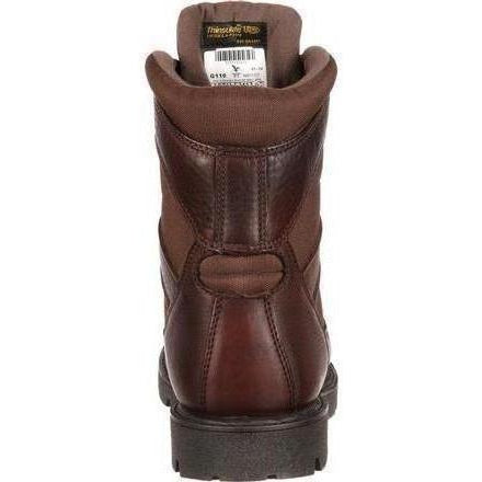 Georgia Men's Homeland 8" Waterproof Insulated Work Boot - Brown - G109 - Overlook Boots