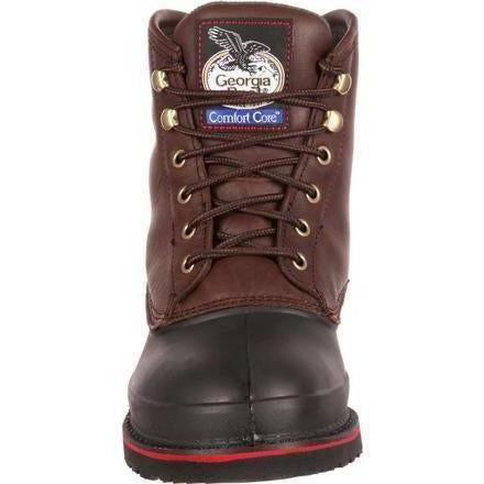Georgia Men's Muddog 6" Steel Toe Waterproof Work Boot - Brown - G6633 - Overlook Boots