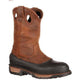 Georgia Men's Muddog Steel Toe Wellington Waterproof Work Boot - Brown - G5594 8 / Medium / Brown - Overlook Boots