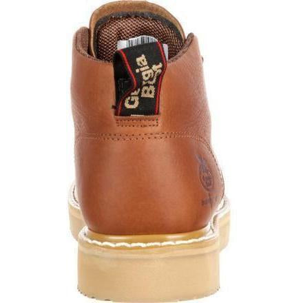 Georgia Men's Wedge Chukka Wedge Work Boot - Tobacco - GB1222 - Overlook Boots