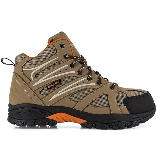 Iron Age Men's Surveyor Comp Toe Trail Hiker Work Boot - Brown - IA5401 - Overlook Boots