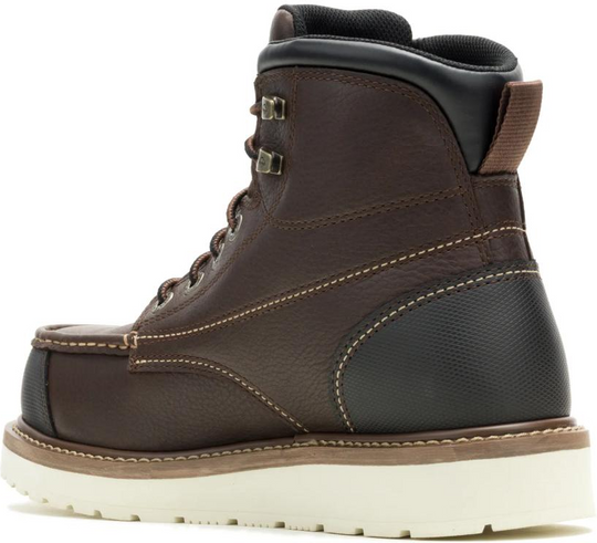 Wolverine Men's Loader 6" Comp Toe Waterproof Carbonmax Work Boot- Brown- W261030 - Overlook Boots