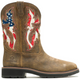 Wolverine Men's Rancher Steel Toe Waterproof Wellington Work Boot- Brown- W261047 - Overlook Boots