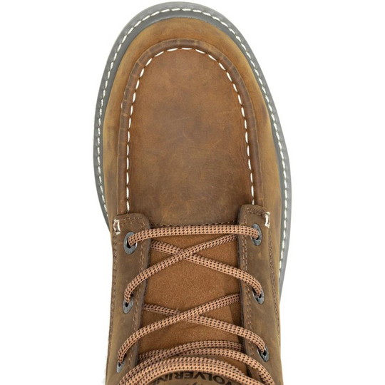 Wolverine Men's Trade Wedge Steel Toe Work Boot - Brown - W231103 - Overlook Boots