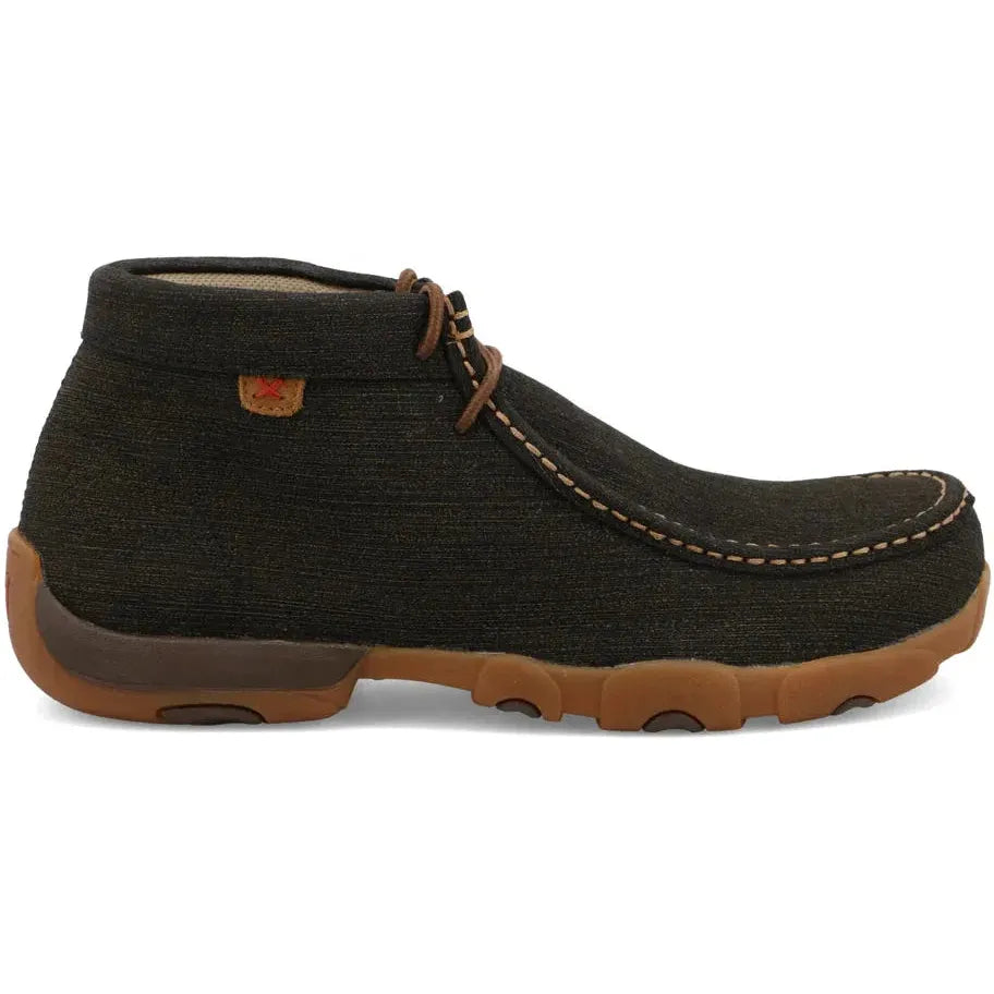Twisted X Men's Chukka Driving Steel Toe Work Boot- Charcoal- MDMST03 7 / Medium / Charcoal - Overlook Boots