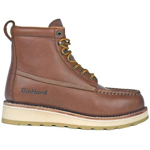 DieHard Men's Malibu 6" Composite Toe Slip Resistance Wedge Boot - Rust DH60440 - Overlook Boots