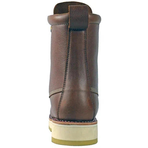 DieHard Men's Malibu 8" Composite Toe Slip Resistant Wedge Boot - Rust DH80440 - Overlook Boots