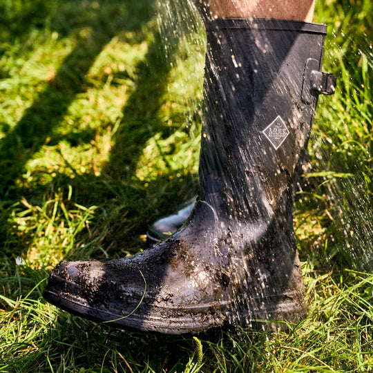 Muck Men's Rainscape 12" Waterproof Adjustable Rain Boot- Black- MRS12M00 - Overlook Boots