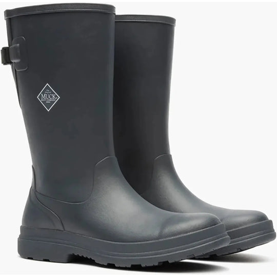 Muck Men's Rainscape 12" Waterproof Adjustable Rain Boot- Black- MRS12M00 - Overlook Boots