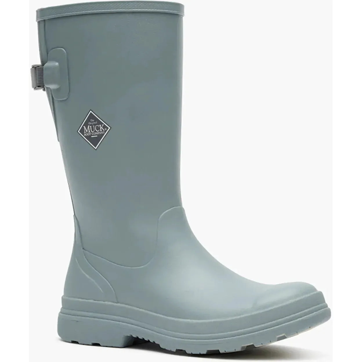 Muck Women's Rainscape 12" Waterproof Adjustable Rain Boot- Monument- MRS12W10 5 / Medium / Gray - Overlook Boots