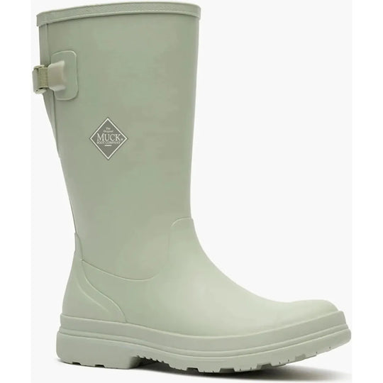 Muck Women's Rainscape 12" Waterproof Adjustable Rain Boot- Sage - MRS12W31 5 / Medium / Tan - Overlook Boots