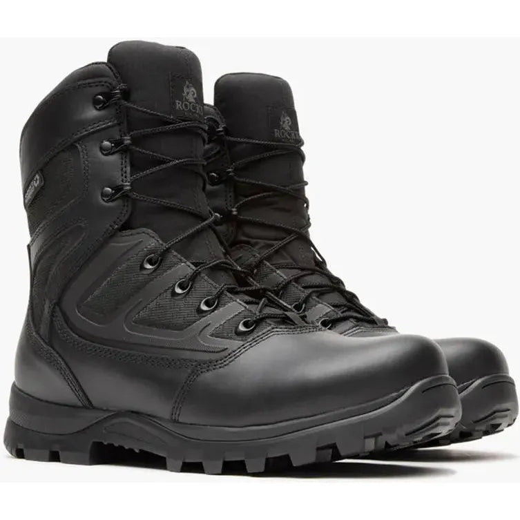 Rocky Men's Enforcer 8" Comp Toe WP Public Service Boot- Black- RKD0138 - Overlook Boots