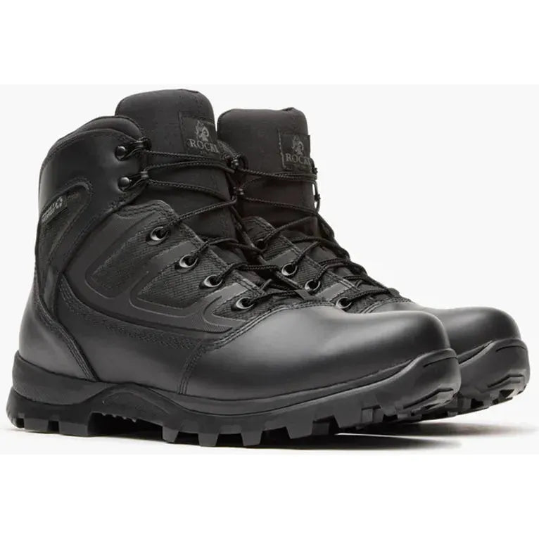 Rocky Men's Enforcer 6" WP Slip Resist Public Service Boot- Black- RKD0135 - Overlook Boots