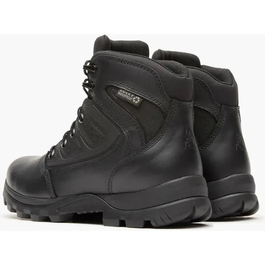 Rocky Men's Enforcer 6" Comp Toe Waterproof Public Service Work Boot - Black - RKD0136 - Overlook Boots